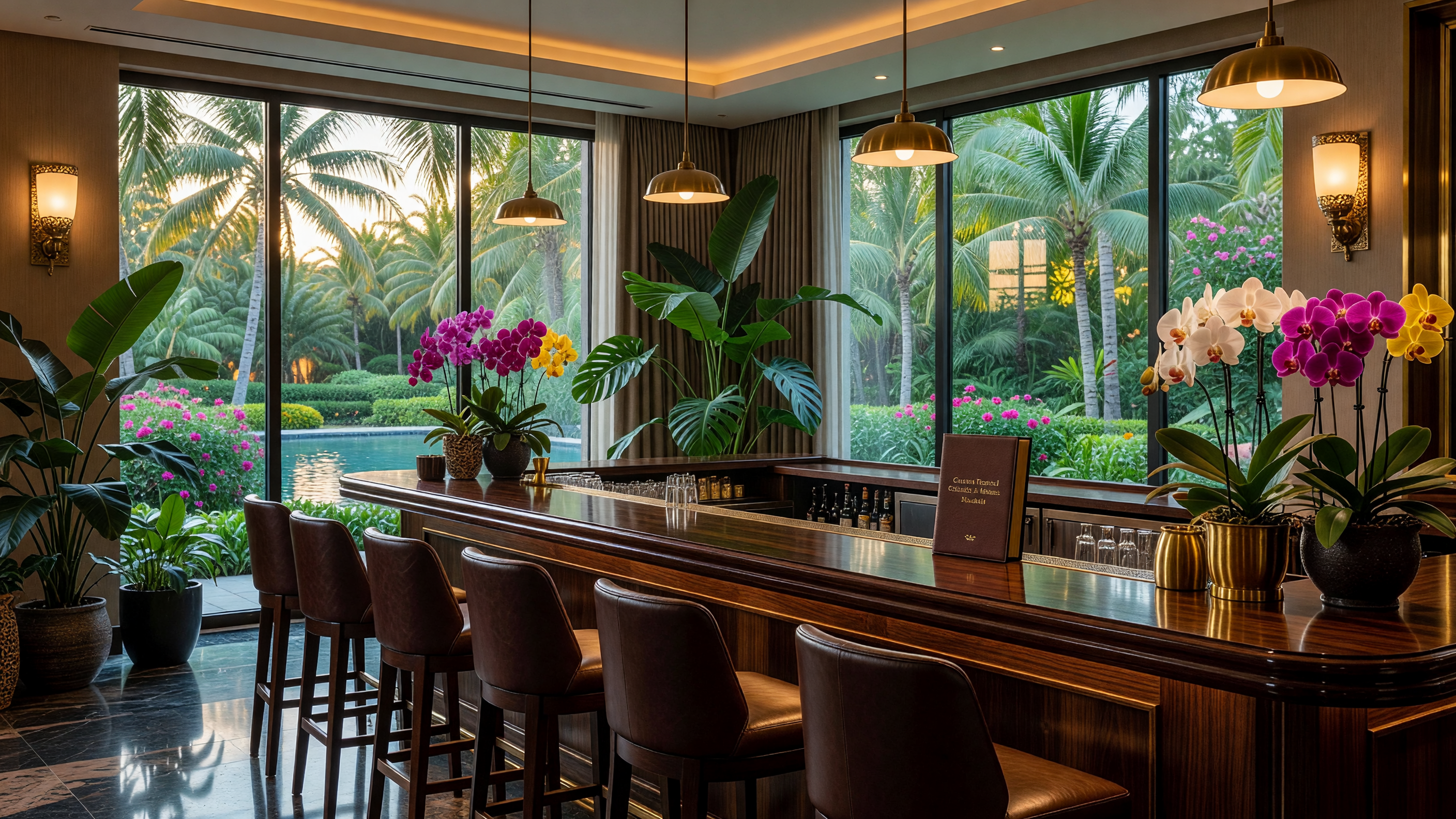 Elegant Casino Bar